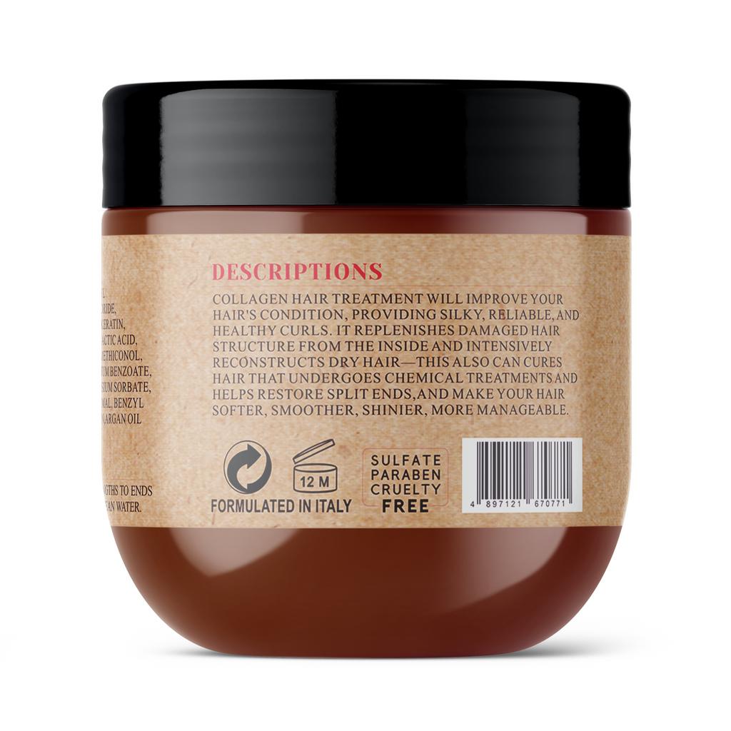 Luxury Collagen Hair Treatment – Deep Repair Mask