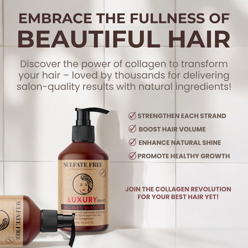 Luxury Collagen Shampoo – Sulfate Free