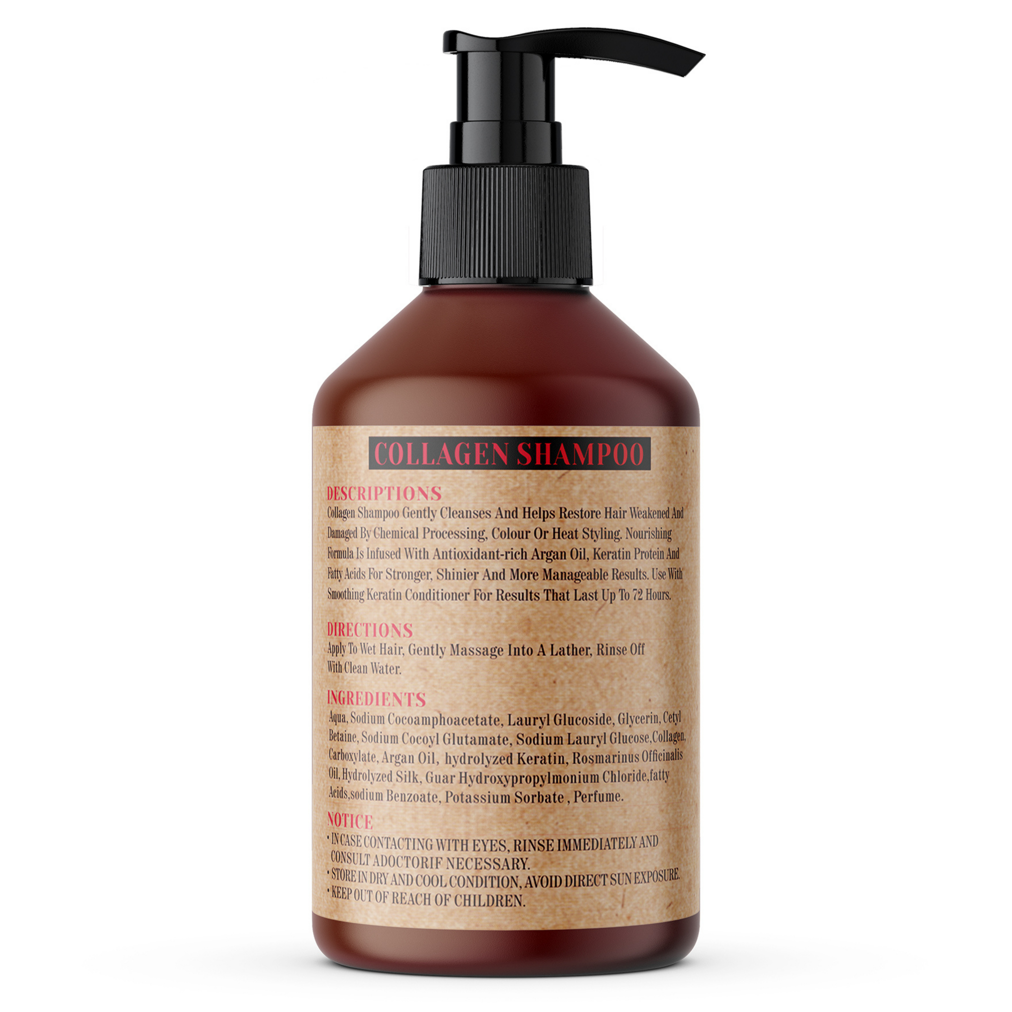 Luxury Collagen Shampoo – Sulfate Free