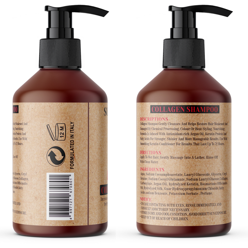 Luxury Collagen Shampoo – Sulfate Free